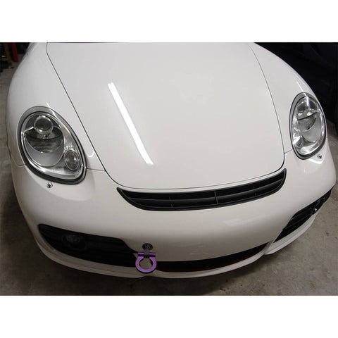 Purple Track Racing Style Aluminum Tow Hook For Porsche Carrera 911 991 2014-up