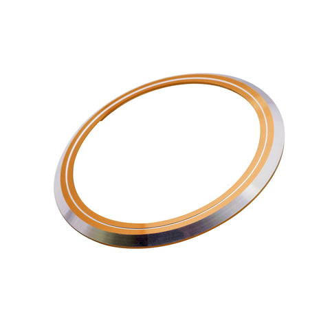 Round Printed Jaguar Logo Black Leather Key Ring XF XJ XE F-TYPE XKR F-PACE XK