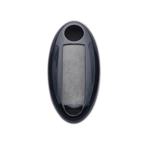 Black Soft TPU + Hard ABS Remote Smart Key Fob Shell Cover For Nissan 3 4 5 Buttons