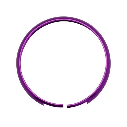 Purple Aluminum Remote Control Key Ring Rim Surrounding For Mini Cooper JCW R55 R56