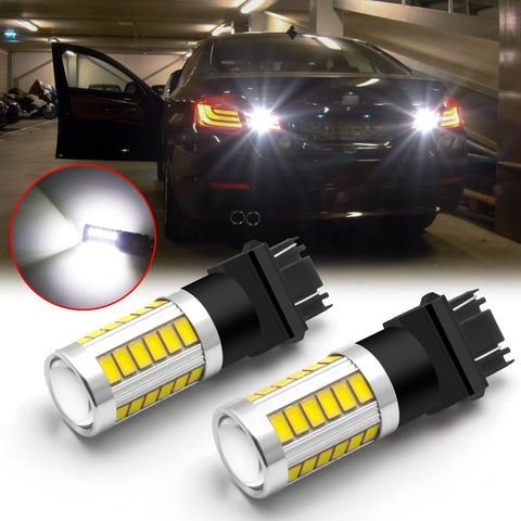 Amber/White 3157 LED Bulb Super Bright Projector Lens 3156 3056 3157KX 4157 3457 4157NAK 3757 T25 LED Turn Signal Blinker Light Brake Tail Parking Lamp