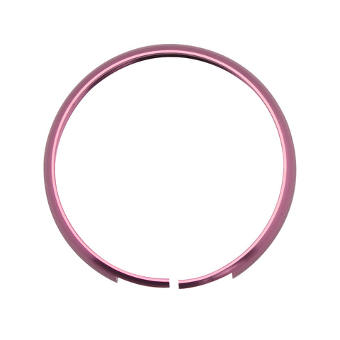 Pink Aluminum Remote Control Key Ring Rim Surrounding For Mini Cooper JCW R55 R56