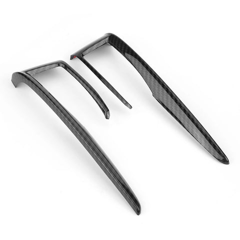 Carbon Fiber Pattern Gear Shift Frame Cover For Honda Civic 10th Gen 2016-21