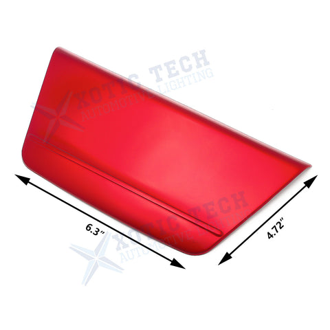 Sporty Red Cigarette Lighter Panel Cover Trim For Honda Accord 10th Gen 2018 2019 2020