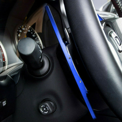 Sporty Blue Steering Wheel Paddle Shifter Extension For Lexus IS IS-F NX RC