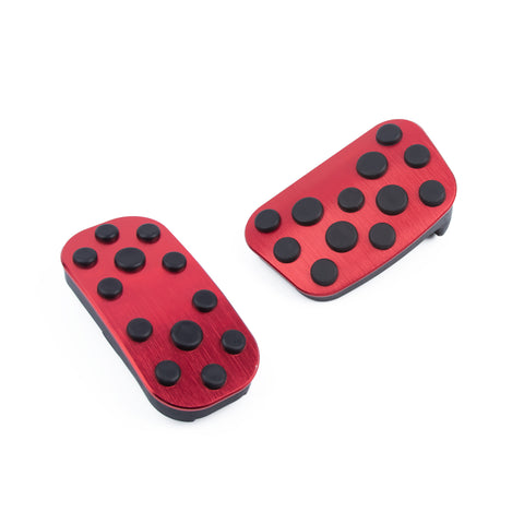 Red Brake Accelerator Foot Area Pedal Pads Cover For Toyota Corolla Cross 2020+