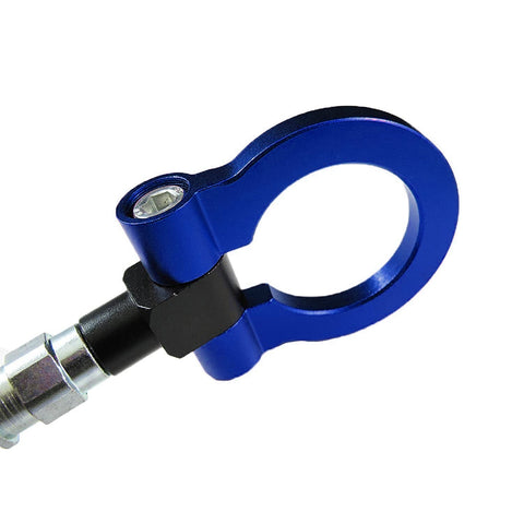 Set Anodized Alloy Blue Track Racing Style Tow Hook For Audi A4/S4 B8 2008-2019