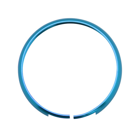 Sky Blue Aluminum Remote Control Key Ring Rim Surrounding For Mini Cooper JCW R55 R56