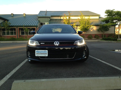 Tow Hook License Plate Bumper Mount Bracket Fit Volkswagen Jetta 2006-2009