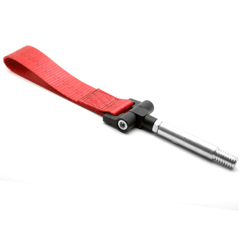 Blue / Black / Red Track Racing Style Towing Strap Tow Hole Adapter for Honda 3rd Gen Fit Jazz 2015-2018, Fit Acura TLX 2015-2018