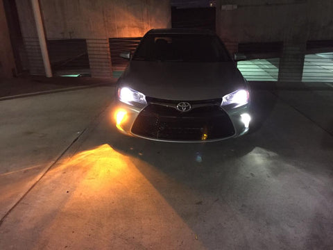 2x 7440 Dual Color Switchback White Amber LED Kit for DRL Turn Signal Lights NEW