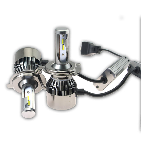 Xenon White 9003 H4 LED Bulbs Headlight High Low Beam Conversion Kit Honda Hyundai Jeep Kia