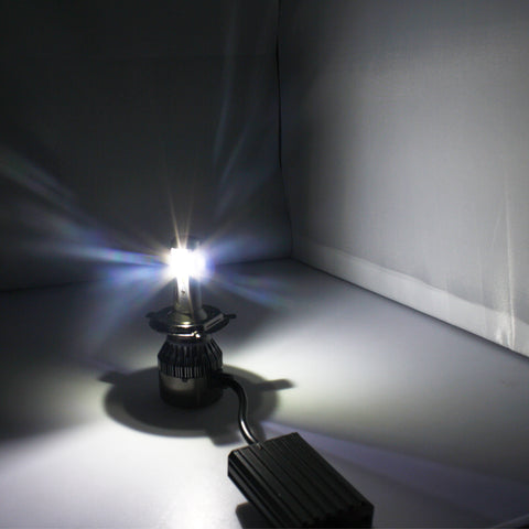 Xenon White 9003 H4 LED Bulbs Headlight High Low Beam Conversion Kit Honda Hyundai Jeep Kia