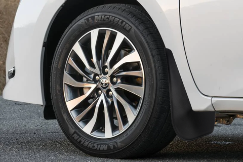 Front Rear Mud Flaps Splash Fender Guard Mudguard 4pcs with Hardware Compatible With Toyota Corolla 2014-2018