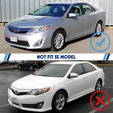 4Pcs Front Rear Splash Mud Guards Flaps For Toyota Camry/Altis Sedan 2012-2014