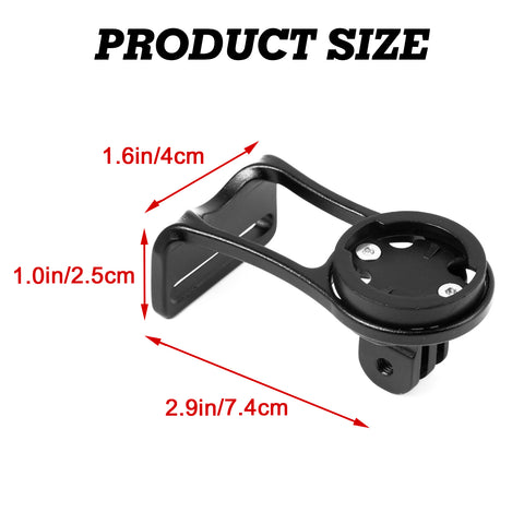 Bike Stem Extension Computer Mount For Garmin, Bryton, GoPro, GPS Holder Bracket
