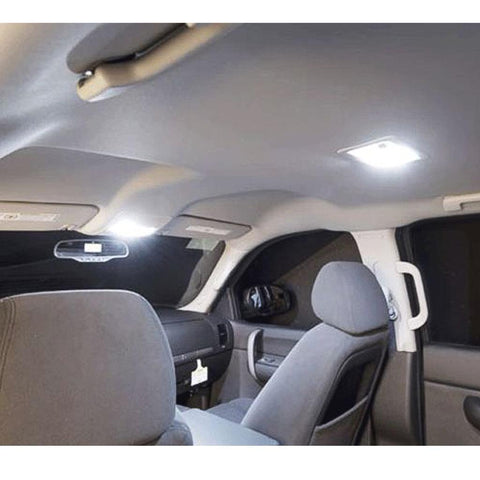 10x 29mm 6641F Super Bright White 1.15" 3-SMD LED Festoon Bulbs For Vanity Mirror Lights