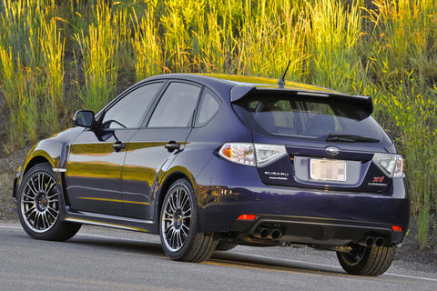 2pcs Red LED Lens Bumper Reflector Tail Brake Light Stop Light For 2008+ Subaru WRX STI etc