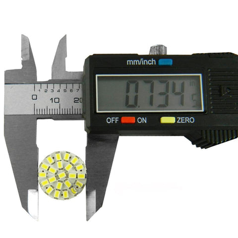 4x 3000K High Power White\ Amber 1156 7506 7507 127-SMD LED Bulbs For Turn Signal Light