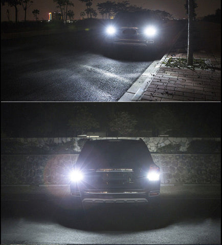 4x 127-SMD Xenon White 1157 2357 12499 12594 LED Turn Signal Tail Light Bulbs