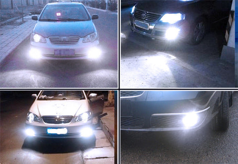 4x 127-SMD Xenon White 1157 2357 12499 12594 LED Turn Signal Tail Light Bulbs