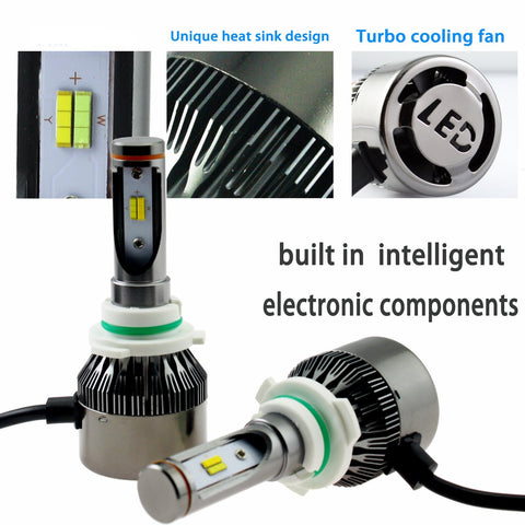 9006 HB4 Light Headlight Kit LED Dual-color 3000K/6000K HID matching xenon white /yellow Chevrolet\Dodge\ Nissan\ GMC