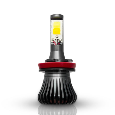 9005 9006 HB3 HB4 / H8 H9 H11 / 880 881 889 COB LED Bulb White Golden Yellow Dual Color Fog Light Conversion Kit