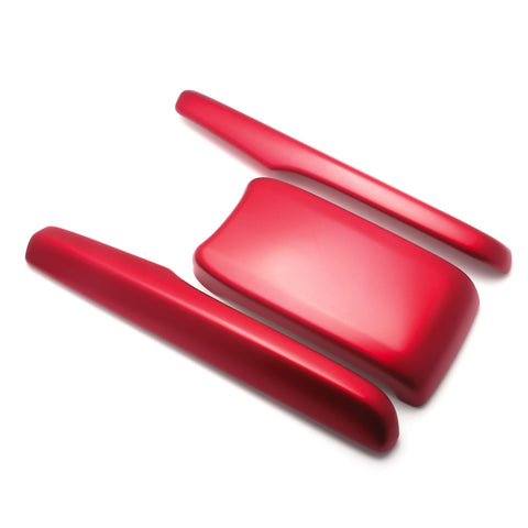 Red Center Console Armrest Box Panel Decor Cover Trim Protector Cap For Honda Civic 2016 2017 2018 2019 2020 10th Generation Insight EX 2019-2022 Interior Accessories