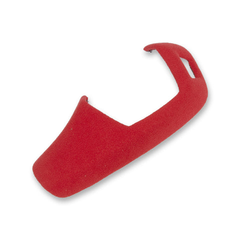 Red ABS Suede Leather Gear Shift Lever Knob Cover Trim For BMW X5 X6 E60 E70 E71