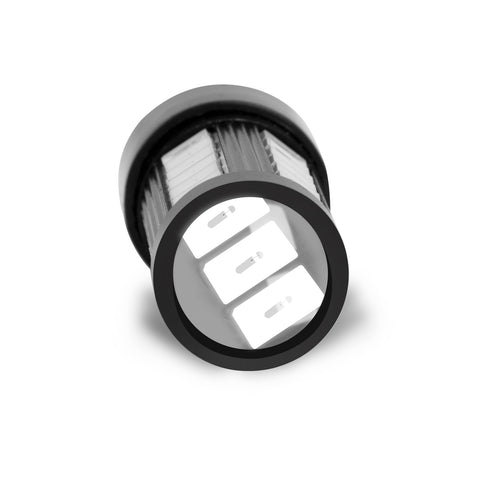 2Pcs 33-SMD Pure Red 7440 7444 LED Backup Reverse Tail Barke Light Bulbs