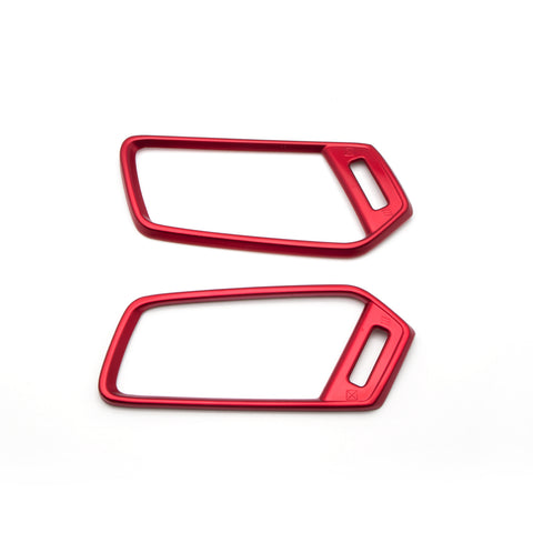 for Honda Accord 2018 2019 Dashboard Air Vent AC Outlet Cover Frame Trim, Red Interior Decoration