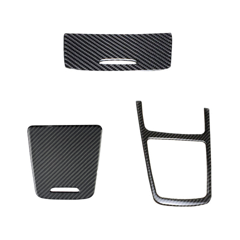 Real Carbon Fiber Interior Trim Stickers For Mercedes Benz 2013-2017 CLA GLA