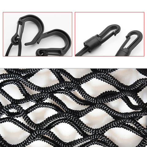 Car Seat Storage Mesh Organizer, Universal Car Seat Organizer Cargo Net Hook Pouch Holder for Purse Bag Phone Tissues, Dog Car Net Barrier, Pets Children Kids Disturb Stopper