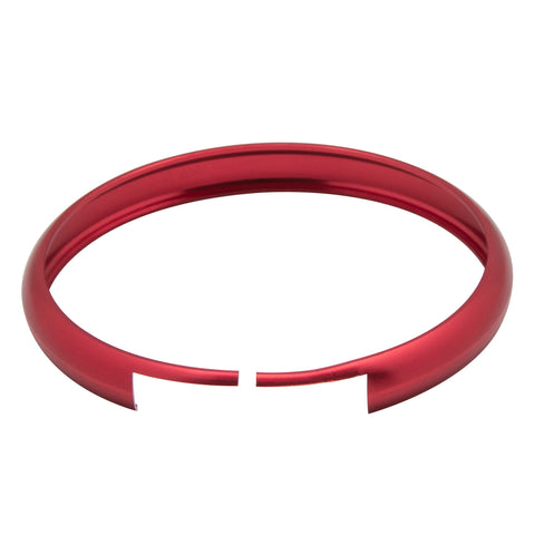 Red Aluminum Remote Control Key Ring Rim Surrounding For Mini Cooper JCW R55 R56