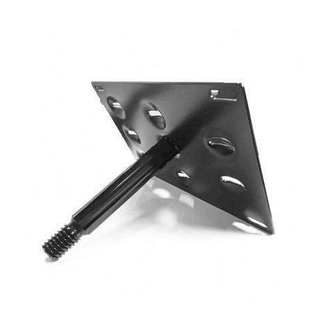 Set Black Sporty Racing Front Tow Hook License Plate Bumper Mounting Bracket Kit for Cadillac CTS CTS-V 2008-2013 - No Drill