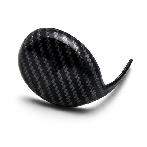 ABS Carbon Fiber Car Interior Center Console Gear Shift Knob Cover Trim for Toyota RAV4 2013-2018