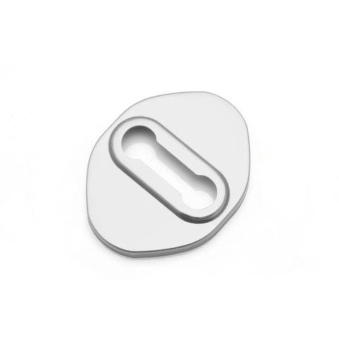 4pcs Blue/Black/Red/Silver Door Lock Cover Stainless Steel Car Door Lock Latches Cover Protector for Toyota Camry 2006-up