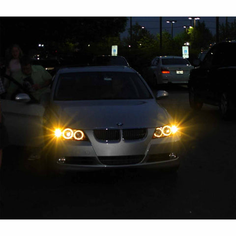 Amber PY24W 5200 Bulb Bright For BMW Audi Land Rover LED Front Turn Signal Light