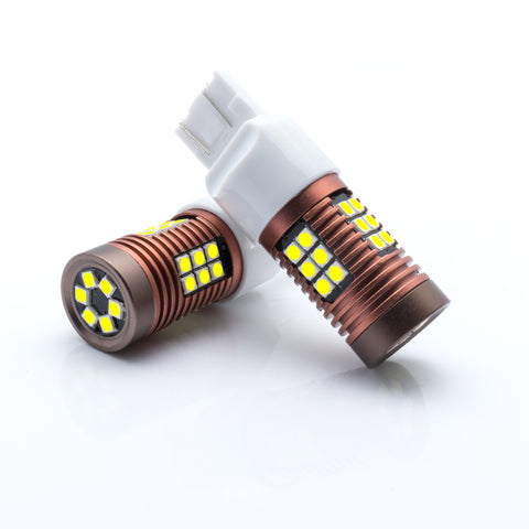 2x 30-SMD LED 7443 7440 7444NA Bulb for Brake Tail Stop Light Front Rear Turn Signal Lamp Parking Backup Reverse Light DRL Error Free