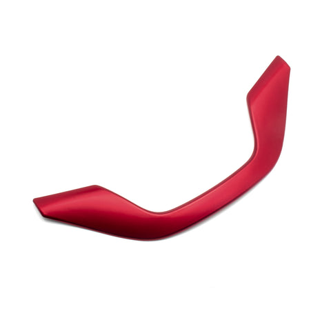 Carbon Fiber Style / Red Steering Wheel Frame Cover Trim Inner Decoration Fit Honda Accord 2018