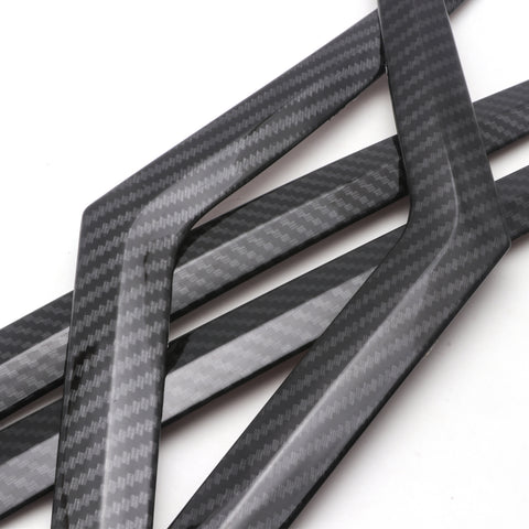 for Toyota Camry 2018-2024 Taillight Brake Light Eyebrows Strip Cover Trim, Carbon Fiber Style Rear Lamp Eyelid Molding Decoration