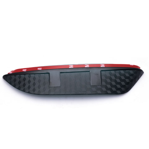Door Side Rear View Mirror Rain Snow Visor Guard for Honda Accord 10th 2018 2019, Carbon Fiber Texture Rain Guard Visor Shade Shield