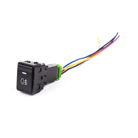 Direct Fit 12V Push Button Switch w/LED Indicator Light For Nissan Murano Sentra