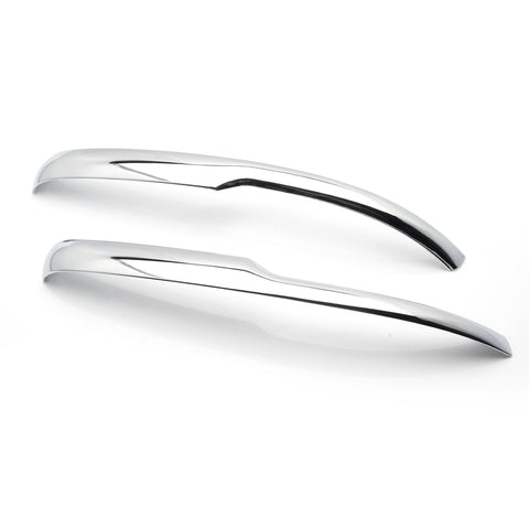 2pcs ABS Chrome Rear View Side Door Mirror Strip Cover Trim for Honda Accord 2018-2019