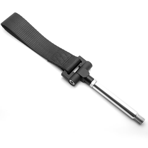 Blue / Black / Red JDM Style Tow Hole Adapter with Towing Strap for Lexus IS CT RC RX GS ISF