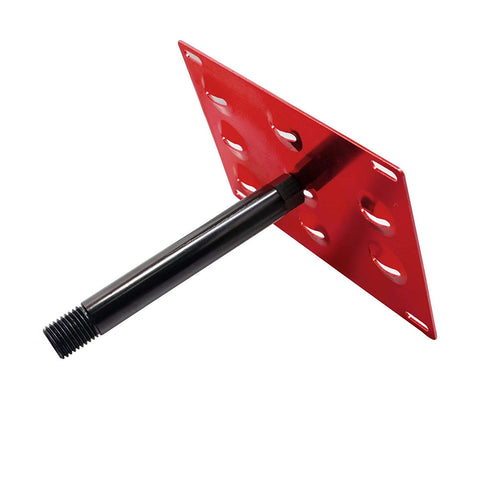 Black / Red Sporty Racing Front Tow Hook License Plate Bumper Mounting Bracket Fit for Cadillac XLR 2006-2009