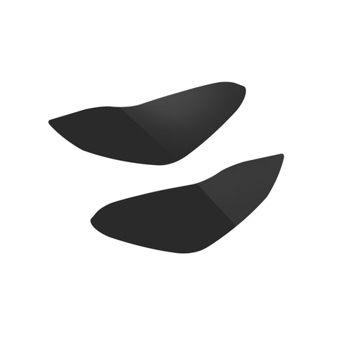 2Pcs PVC Sporty Race Style Front Headlight Tint Film For Tesla Model 3 2017-22