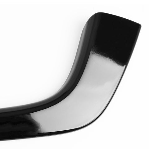 2pcs Auto Exterior Front Bumper Grille Frame Strip Cover Trim Compatible with Toyota RAV4 2019-2024, Glossy Black