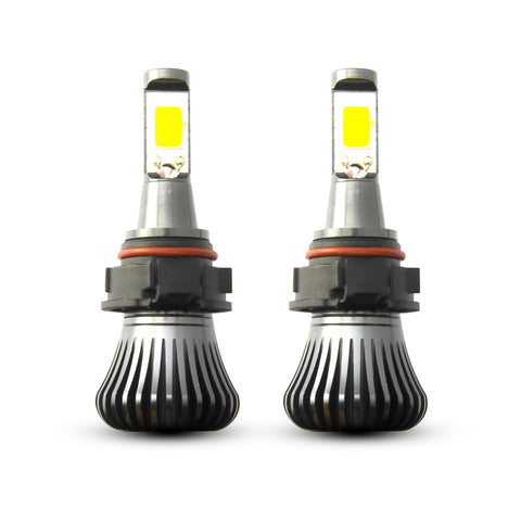 2pcs Golden Yellow LED Fog Light Bulbs w/ Flashing Strobe Function