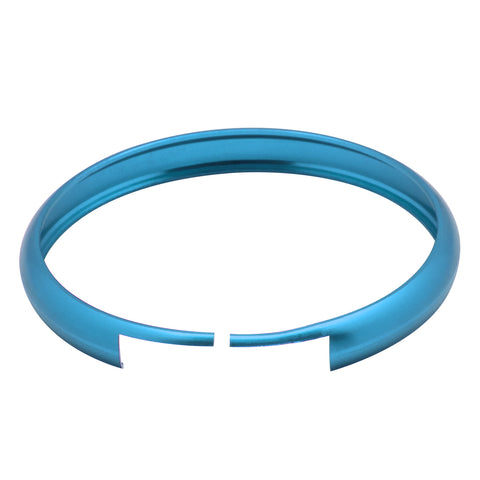 Sky Blue Aluminum Remote Control Key Ring Rim Surrounding For Mini Cooper JCW R55 R56